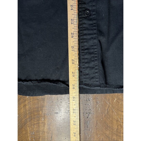 Harley-Davidson Shirt Mens XL Black Sleeveless Skull Patch Button Up 96472-15VM - Picture 8 of 8